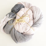 Hand Dyed Linen Scarf