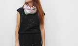 Watercolor Hand Dyed Unique Scarf