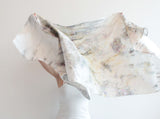 Watercolor Hand Dyed Unique Scarf
