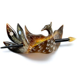 Charismatic Wanderlust Collection - Horn Barrette Phoenix - Soul Made Boutique