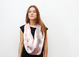 Watercolor Hand Dyed Unique Scarf