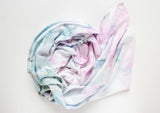Watercolor Hand Dyed Unique Scarf
