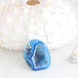 Adore Gemstone Collection - Cave Druzy Necklace - Soul Made Boutique