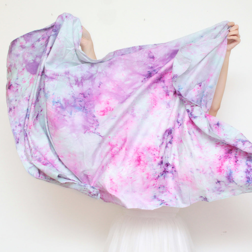 Watercolor Hand Dyed Unique Scarf