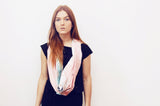 Watercolor Hand Dyed Unique Scarf