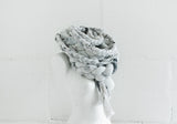 Hand Dyed Rustic Braided Scarf