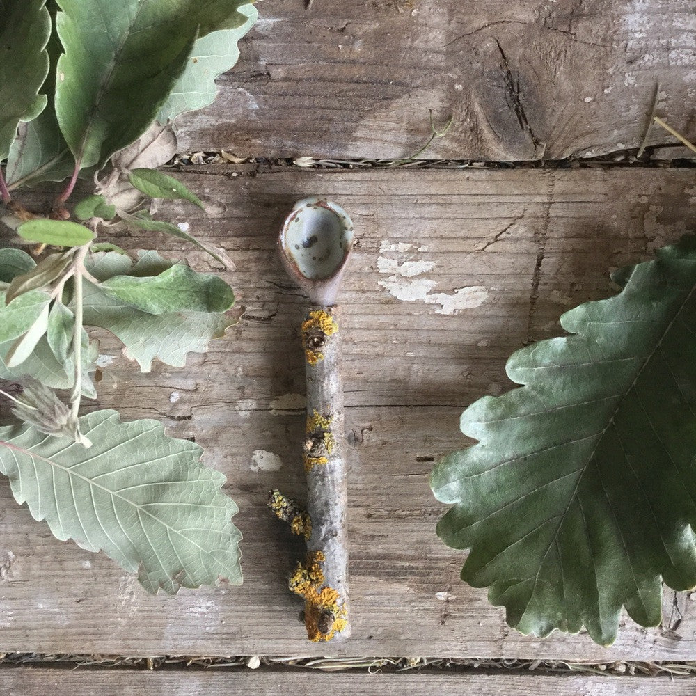 Rustic Spoon Rescued Cedar Handle
