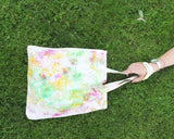 Watercolor Hand Dyed Bag