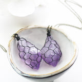 Adore Gemstone Collection - Amethyst Raw Necklace - Soul Made Boutique
