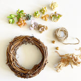 Assorted Succulent Garden Wreath