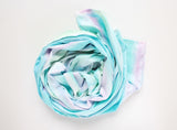 Watercolor Hand Dyed Unique Scarf