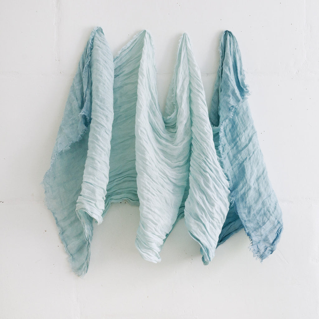 Hand Dyed Linen Scarf - Soul Made Boutique