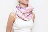 Watercolor Hand Dyed Unique Scarf