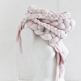 Hand Dyed Rustic Braided Scarf