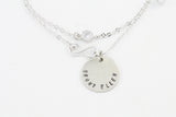 Amor Personalised Collection - Bracelet Zirconia & Infinity - Soul Made Boutique