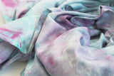 Watercolor Hand Dyed Unique Scarf