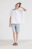 Lila Oversized Linen Top