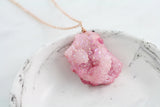 Adore Gemstone Collection - Druzy Raw Necklace - Soul Made Boutique