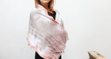 Watercolor Hand Dyed Unique Scarf
