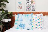 Watercolor Hand Dyed Cushion Cover