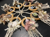 Assorted Gemstone Garden Wreath