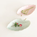 Pair of Leaf shaped Dishes