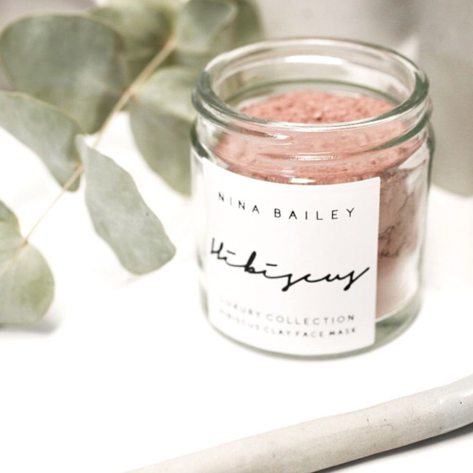 Botanical Hibiscus Clay Mask - Soul Made Boutique