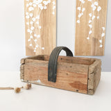 Weathered Crate Basket