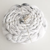 Hand Dyed Rustic Braided Scarf