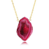 Adore Gemstone Collection - Cave Druzy Necklace - Soul Made Boutique