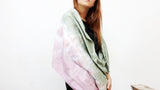 Watercolor Hand Dyed Unique Scarf