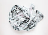 Watercolor Hand Dyed Unique Scarf