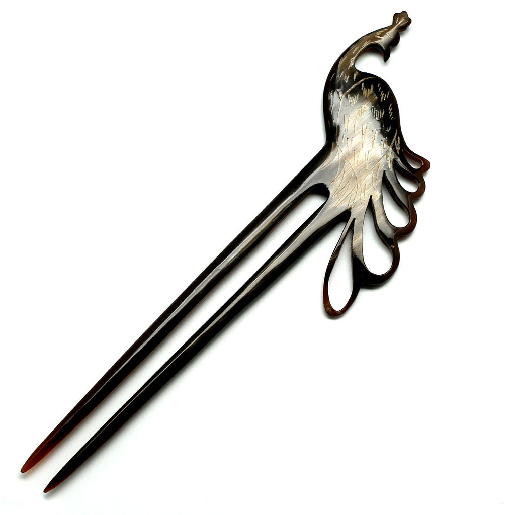 Charismatic Wanderlust Collection - Horn Hairpin Fire Phoenix - Soul Made Boutique