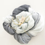 Hand Dyed Linen Scarf