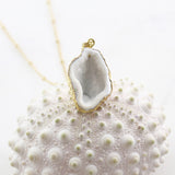 Adore Gemstone Collection - Cave Druzy Necklace - Soul Made Boutique