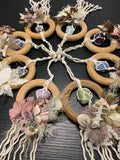 Assorted Gemstone Garden Wreath