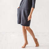 Faye Linen Minimal Dress - Soul Made Boutique