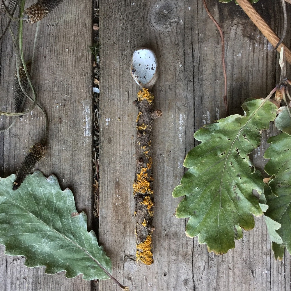 Rustic Spoon Rescued Cedar Handle