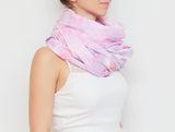 Watercolor Hand Dyed Unique Scarf