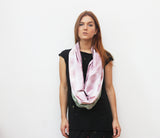 Watercolor Hand Dyed Unique Scarf