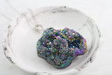 Adore Gemstone Collection - Druzy Raw Necklace - Soul Made Boutique