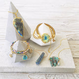 Adore Gemstone Collection - Black Onyx Coin & Point Necklace - Soul Made Boutique