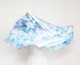 Watercolor Hand Dyed Unique Scarf