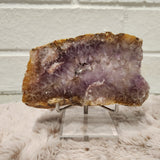 Pink Amethyst Flower Agate Slice B11