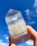 Crystal Towers - A Morrocco Fluorite Tower