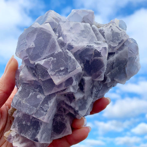 Crystal Specimens - Blue Fluorite (Sky)