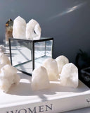 Crystal Towers - Clear Quartz Druzy Tower