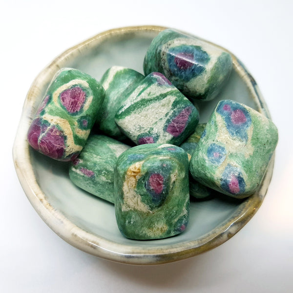 Tumbled Stones - Ruby Fuchsite