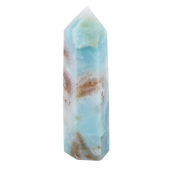 Crystal Towers - Blue Caribbean Calcite Tower