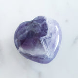 Gemstone Carvings - Heart Medium Dream Amethyst